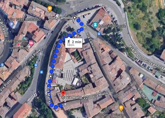 From Risalita to Lady Camollia Apartment