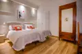 White double bedroom with premium mattress in Siena city center