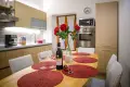 Fully equipped kitchen in the apartment located in Siena historic center